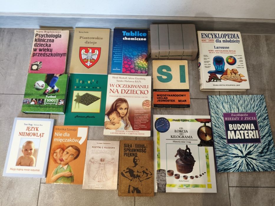 Stare książki popularno naukowe