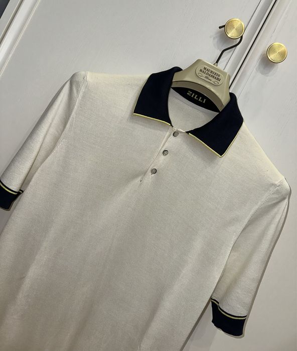 Шелковая поло Zilli