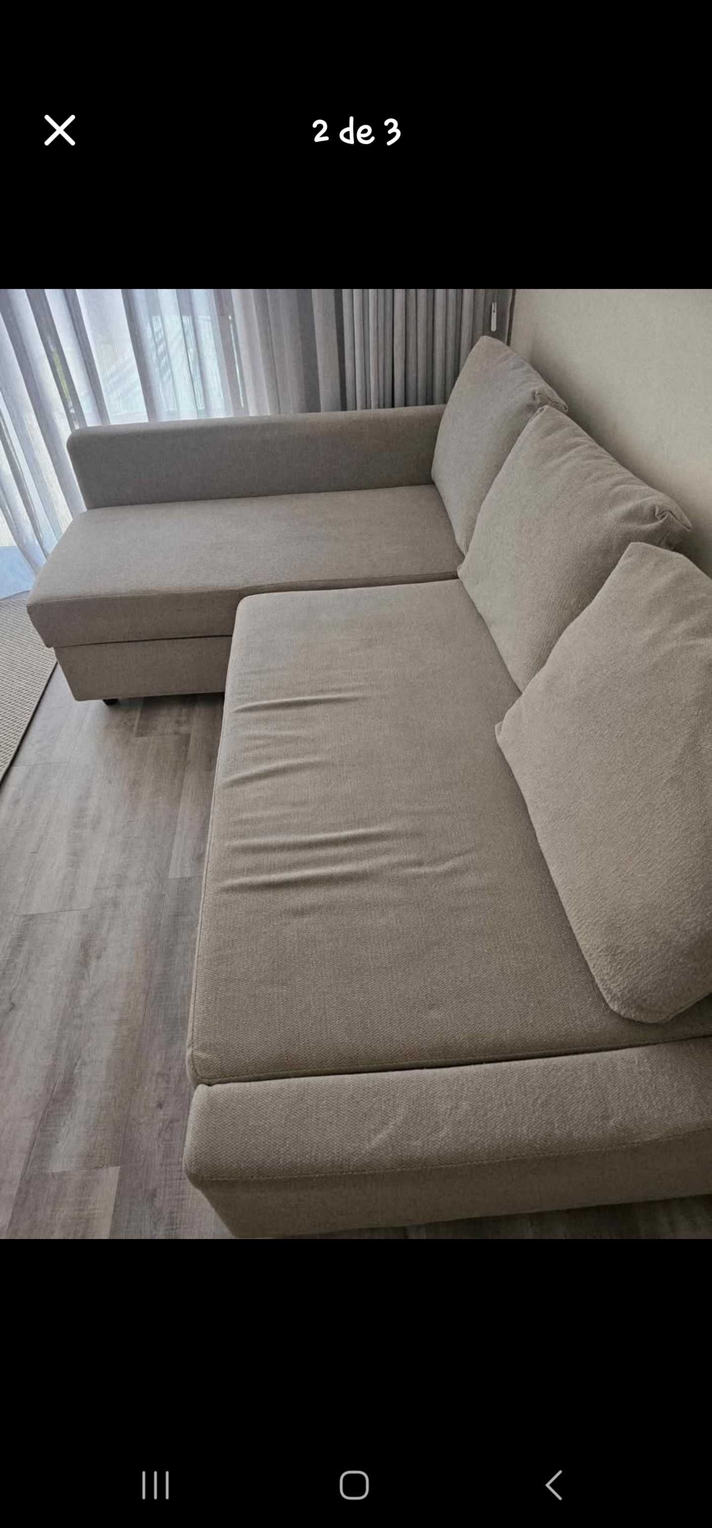 Sofa de sala do ikea