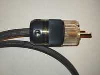 Montowany kabel sieciowy o długości 1 metra i przekroju 1,5 mm.