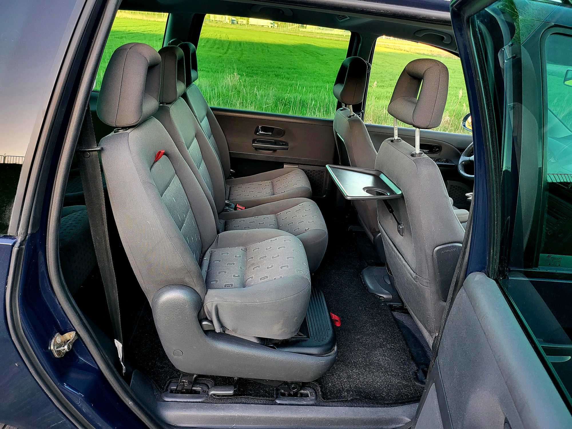 VW SHARAN 2.0 B 06 7os klima grz.fotele 6bieg hak 3x foteliki JAK NOWY