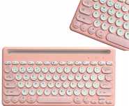 Klawiatura do tabletu telefonu PINK