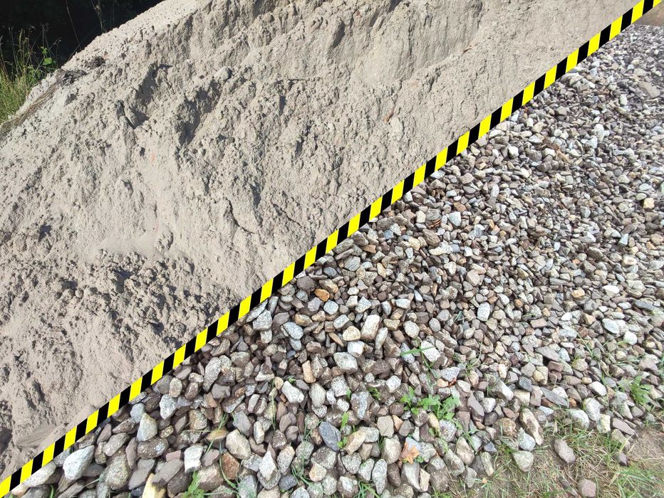 Kruszywo granitowe, tłuczeń, kliniec, pospółka, piasek