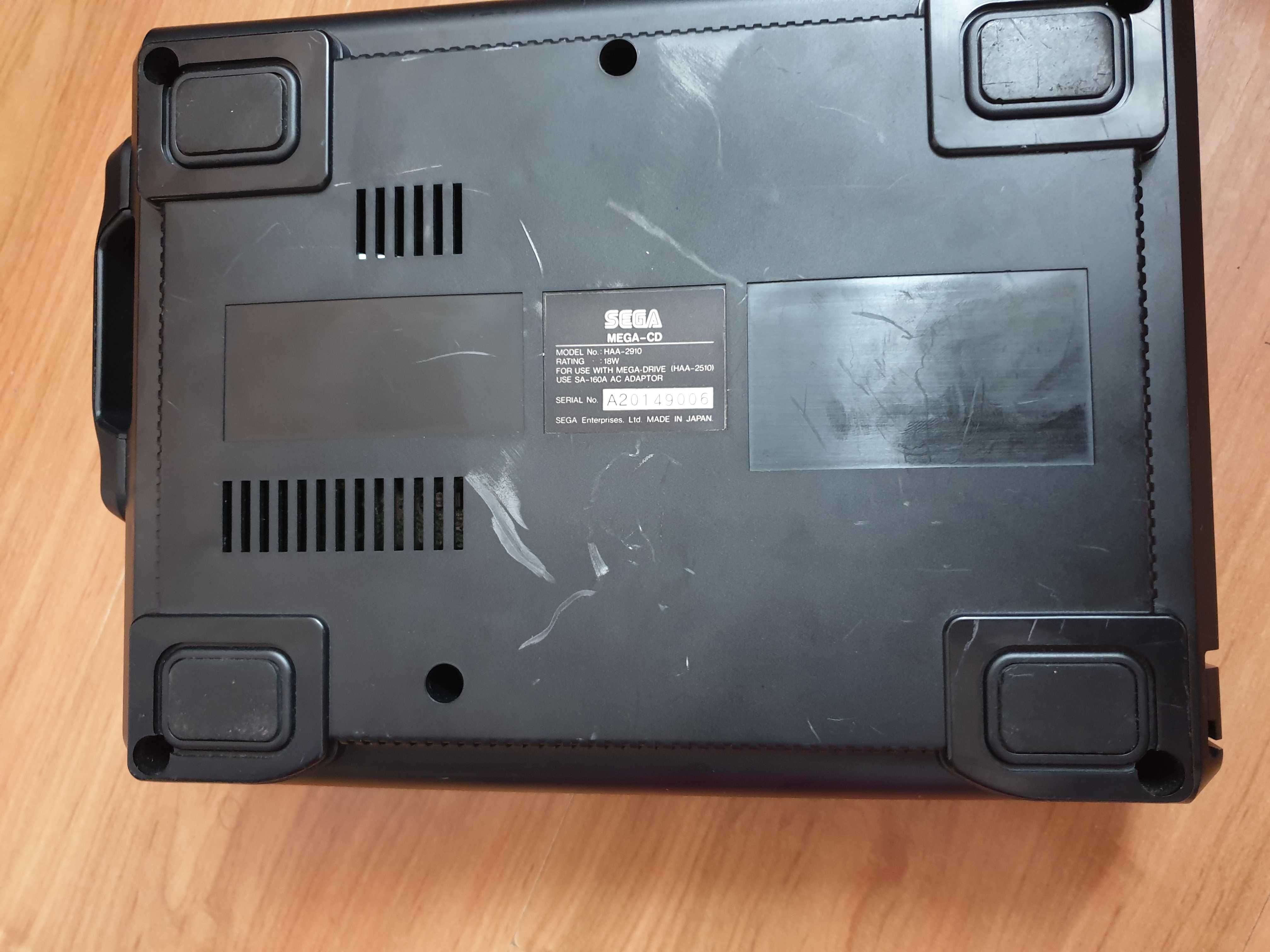 Ігрова ретро приставка Sega Mega CD 1 модель NTSC регіон Японія