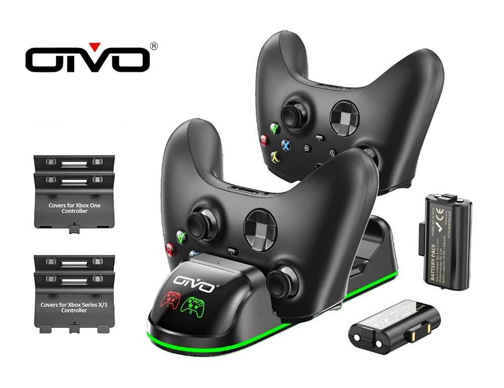 Зарядная станция OIVO Xbox Series X/S Xbox ONE аккумуляторы 3360 mWh