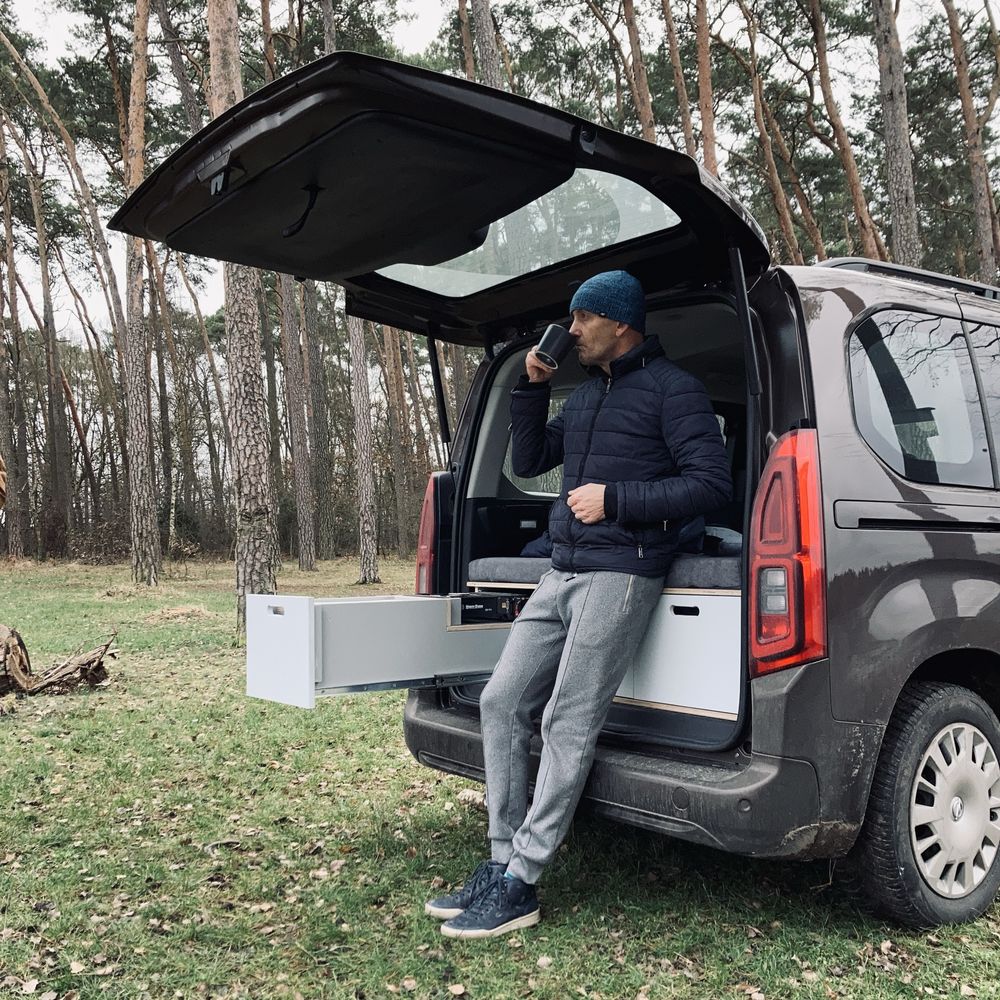 Zabudowa turystyczna kempingowa Combo ProAce Rifter Berlingo Doblo
