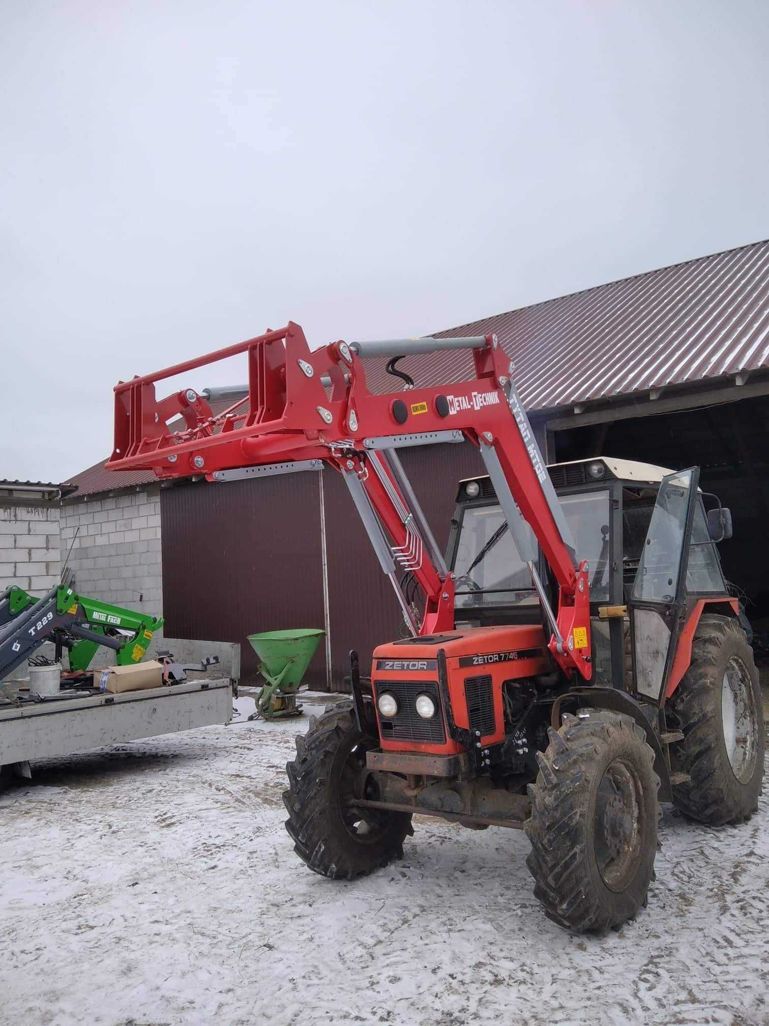 Ładowacz czołowy TUR Montaż Nowe Gw. Zetor New Holland Case i inne