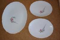 Conjunto de 3 travessas SPAL porcelanas Portugal. 
Antiguidade, relíqu