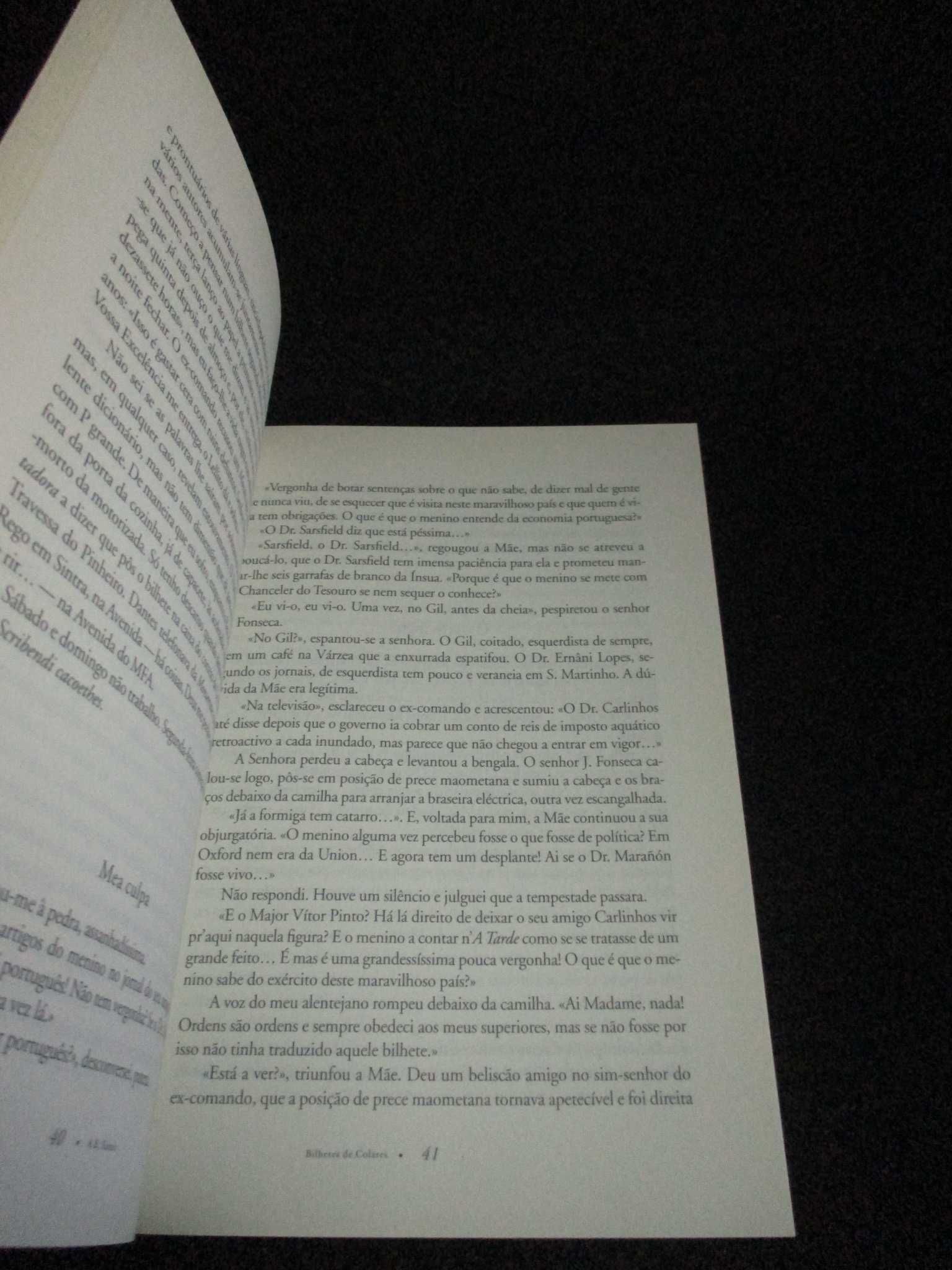 Livro Bilhetes de Colares 1982 a 1998 A. B. Kotter