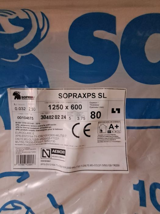 Placas de isolamento térmico