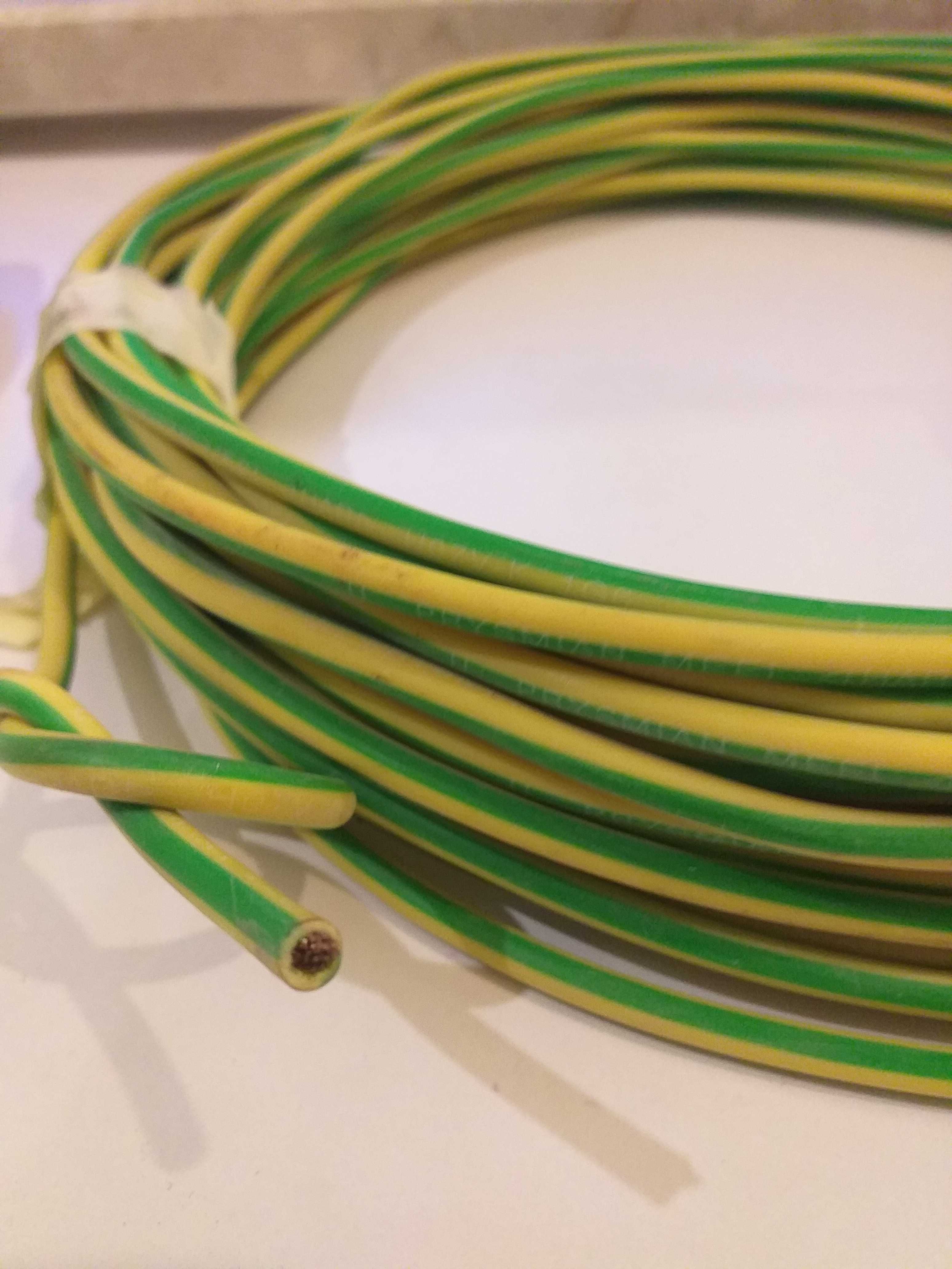 Kabel linka 6mm2+drut DY 4mm2+przewód YDYp 5x2,5mm2 - (20mb+25mb+10mb)