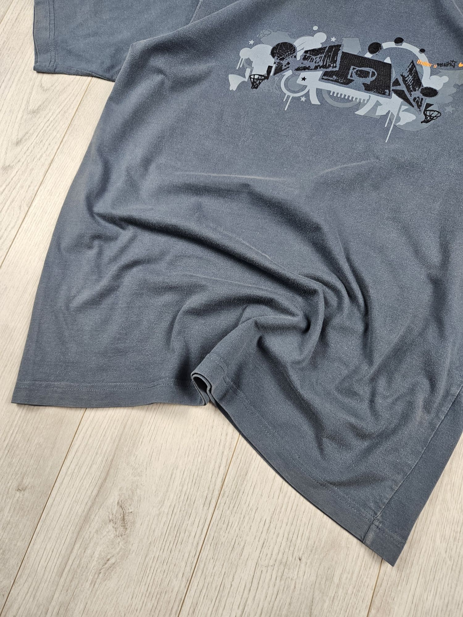 Vintage koszulka męska Nike 00s unisex swag RAP hiphop streetwear