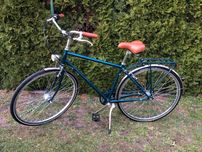 Miejski rower męski ROMET VINTAGE CLASSIC 28" turkusowy w rozmiarze M