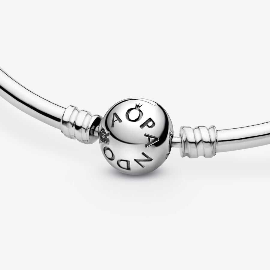 Klasyczna Bransoletka Srebrna Sztywna 19 cm do Pandora Charms APART