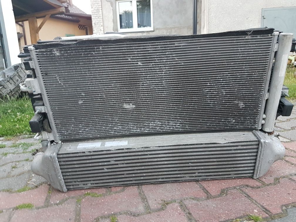 Ford Edge diesel chłodnice intercooler klima wentylator