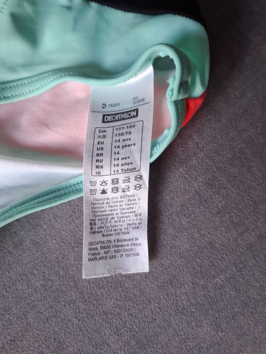 Strój kąpielowy jednoczęściowy na basen