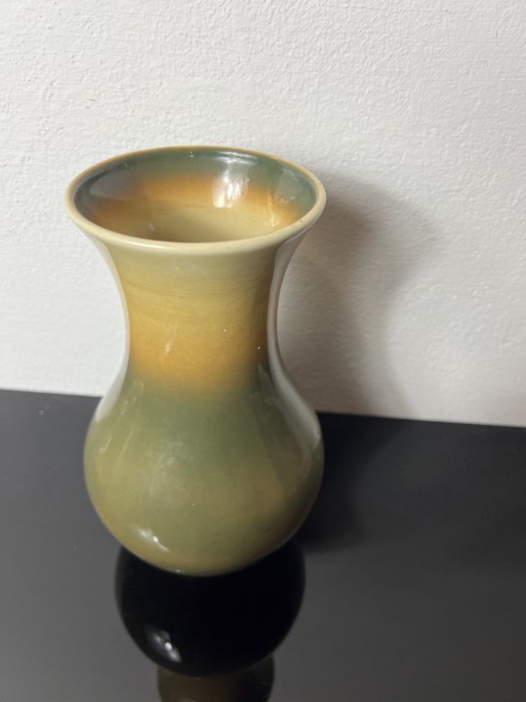 Kolekcjonerski wazon Tułowice rzadki kolor prl