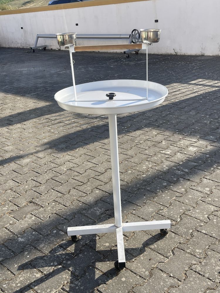 Poleiro para papagaio