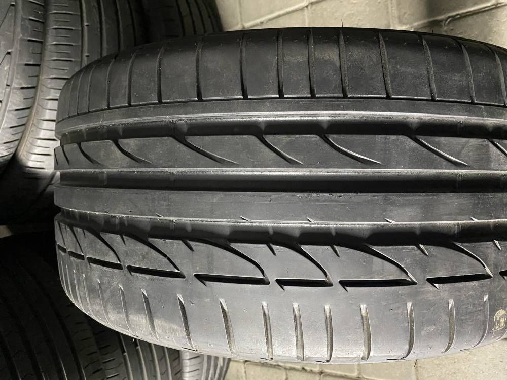 2шт бу літо RunFlat 245/35/R18 7мм 2020р Bridgestone Potenza S 001