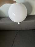 Lampa plafon dzieciecy dziecko balon biala