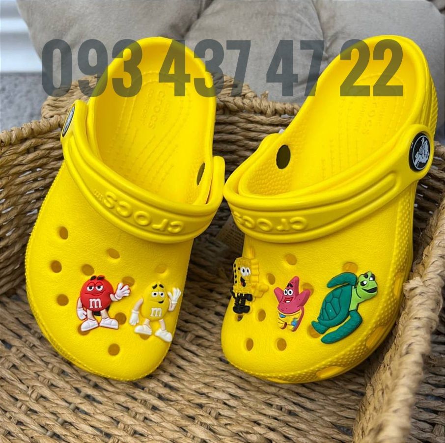 Дитячі Крокси Сабо Унісекс Crocs Classic Clog Kids Лідер Продажів