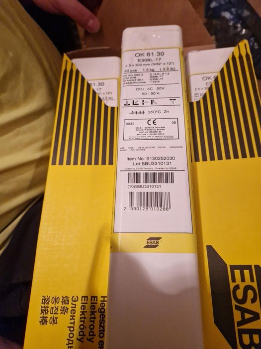 Elektroda do stali nierdzewnej ESAB OK 61.30