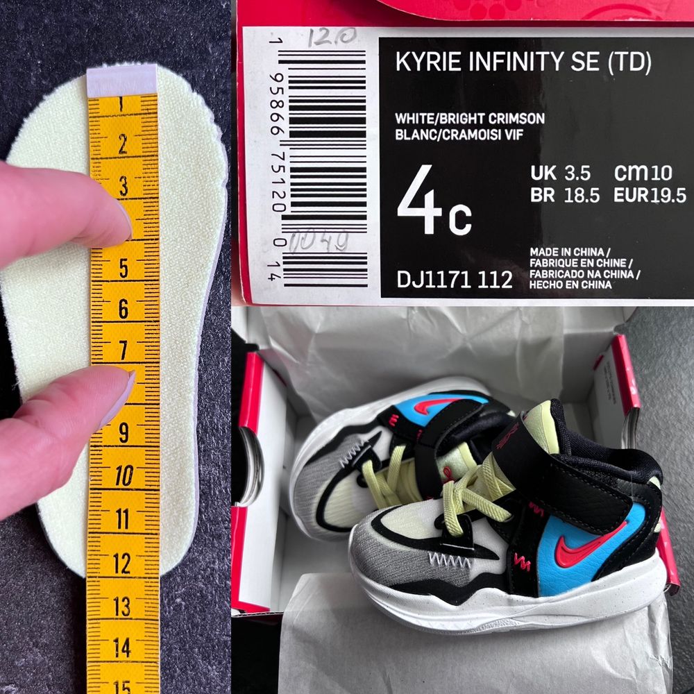 Кросівки Nike Kyrie Infinity SE оригінал р19,5;21