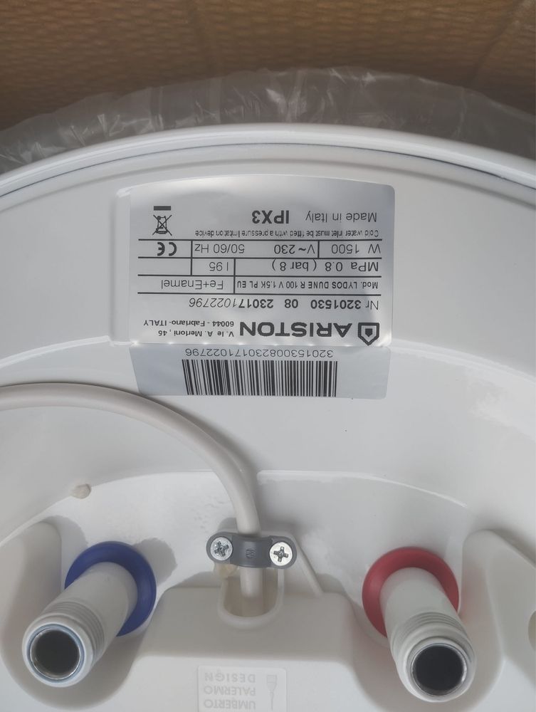 Bojler Ariston Lydos 100l nowy