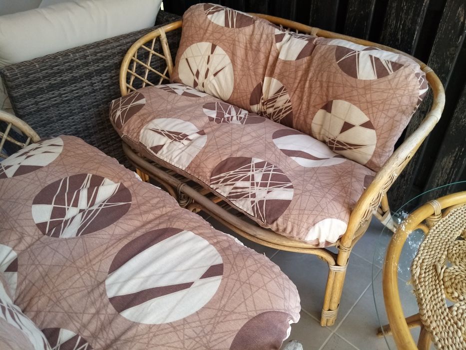 Komplet rattanowy na taras