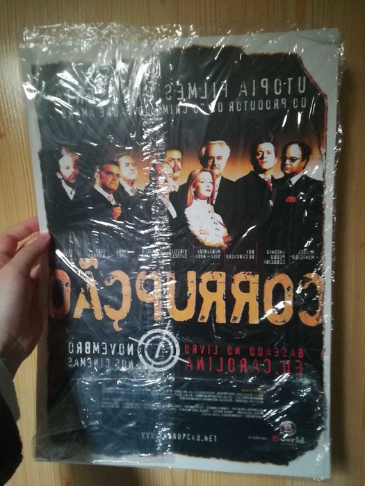 Poster do filme português Corrupção (2007), de João Botelho - NOVO