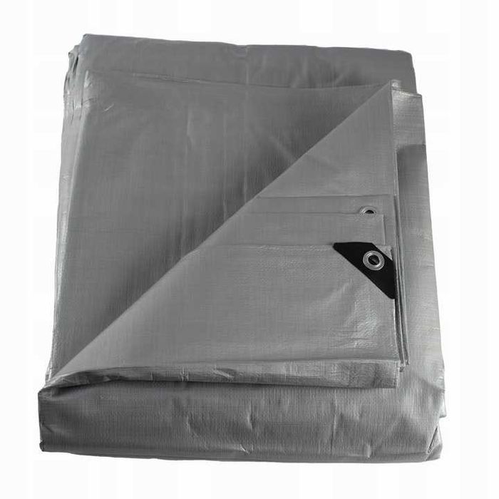 Plandeka Srebrna 5x5m super mocna 5 x 5 m 160g UV