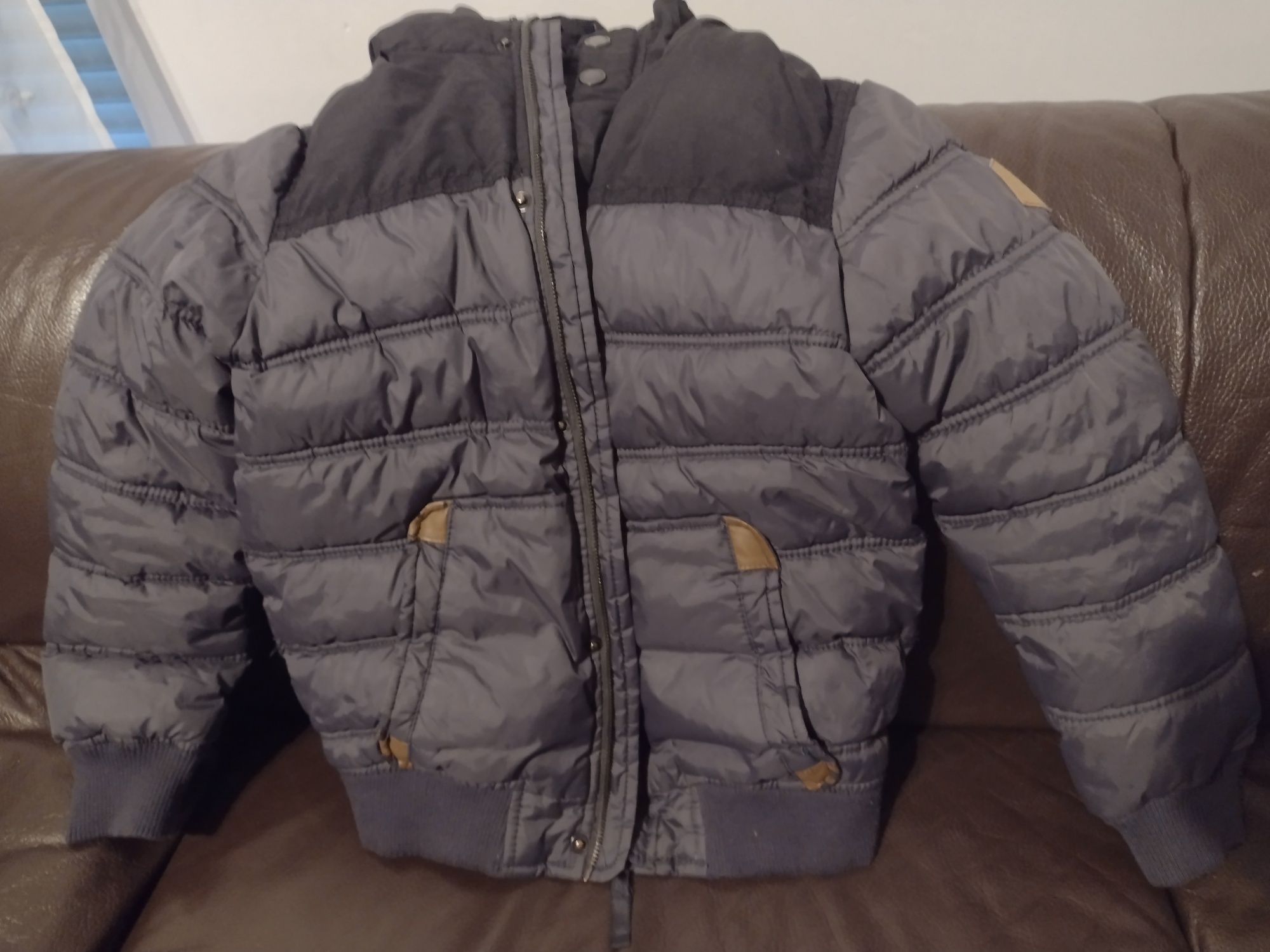 Zara Boys kurtka chłopięca zimowa r. 140