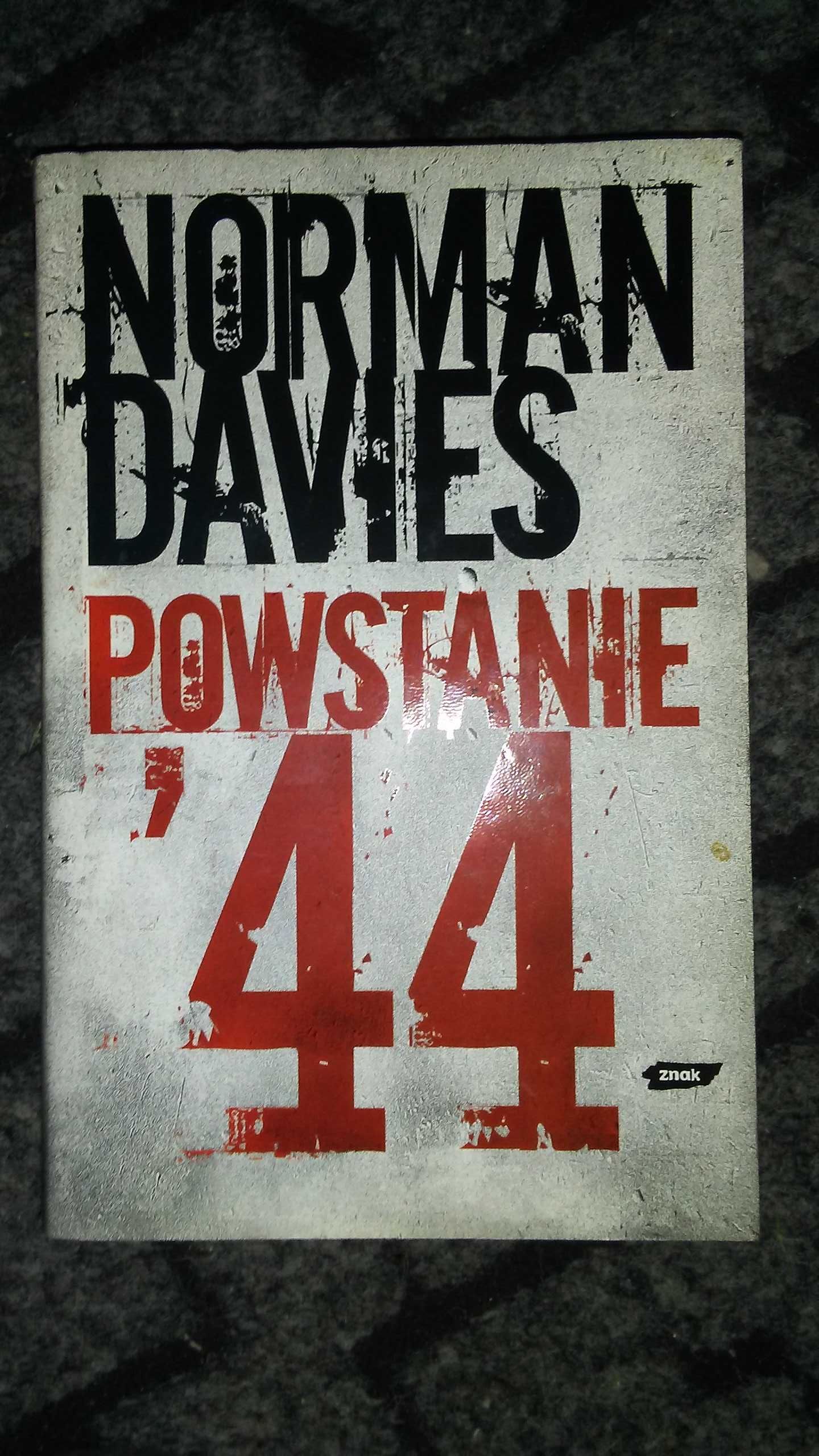 Książka :Powstanie '44" Norman Davies