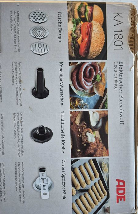 Maszynka do mięsa ADE KA1801