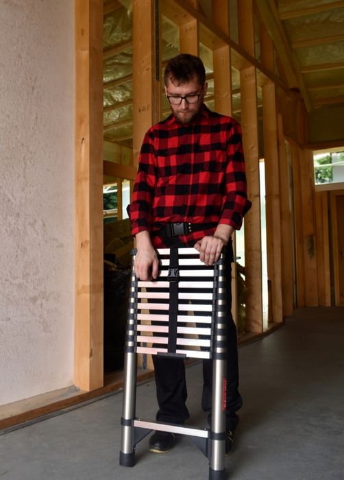 Драбина телескопічна BAULICH 11 сходинок  / Лестница 3.2м