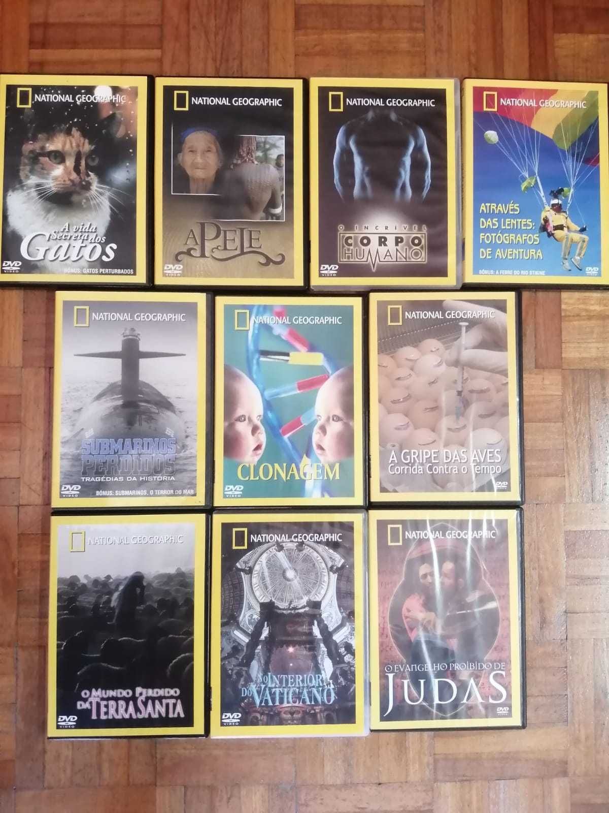 55 Dvds NATIONAL GEOGRAPHIC + 10 Dvd Planeta de Agostini