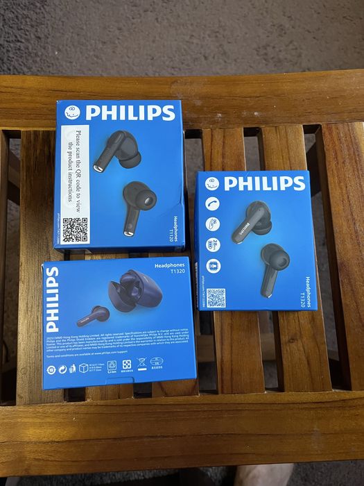 Продам беспроводные оригинальные наушники Philips