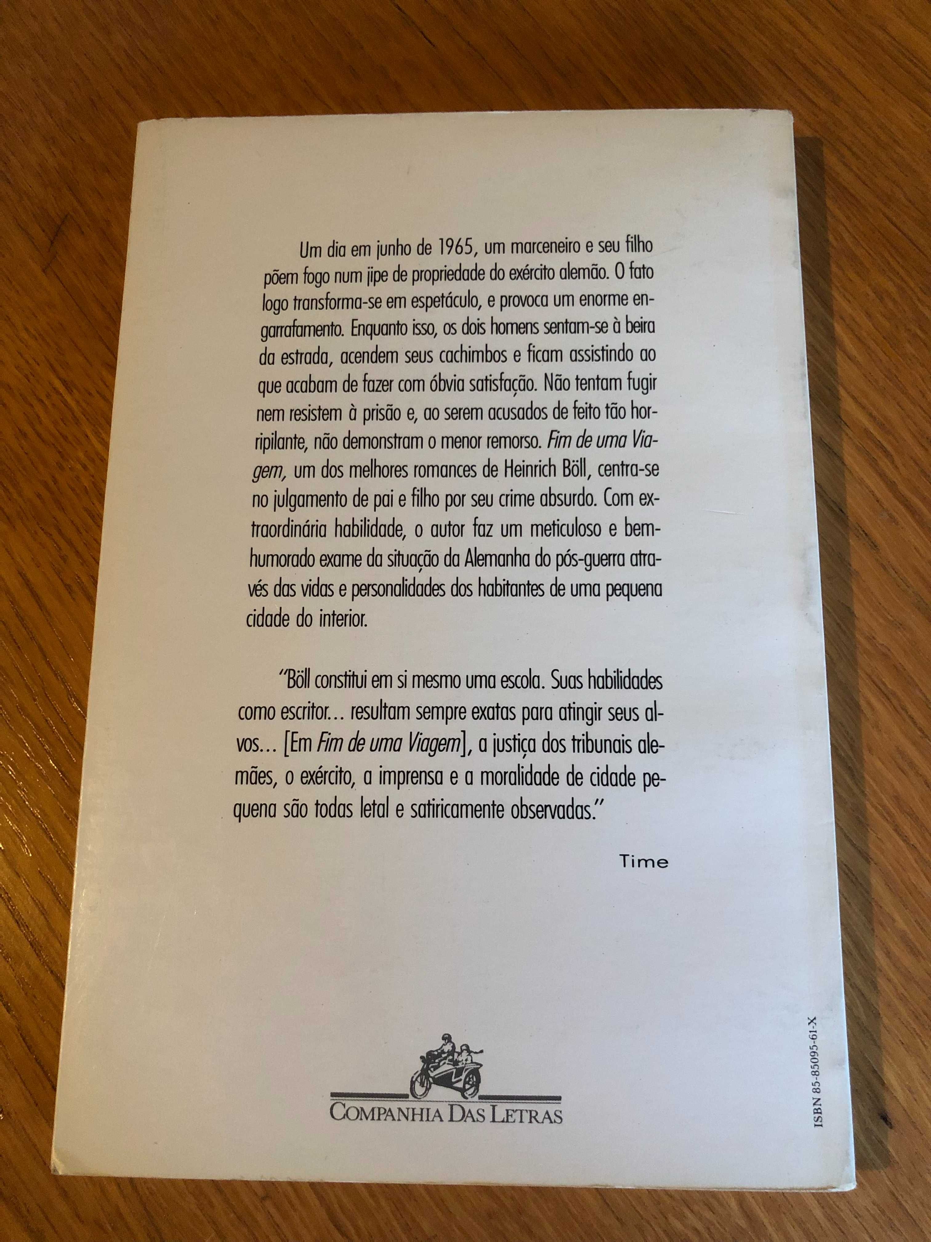 FIM DE UMA VIAGEM    Heinrich Böll