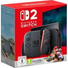 Nintendo switch 2 + mario wonder, kart, minecraft
