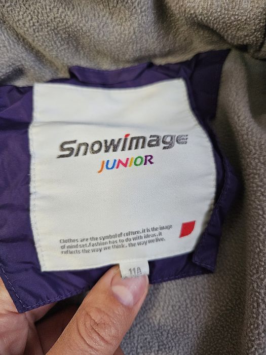 Фірмова зимова куртка пуховик пальто Snowimage reima 134 140 146р 10-