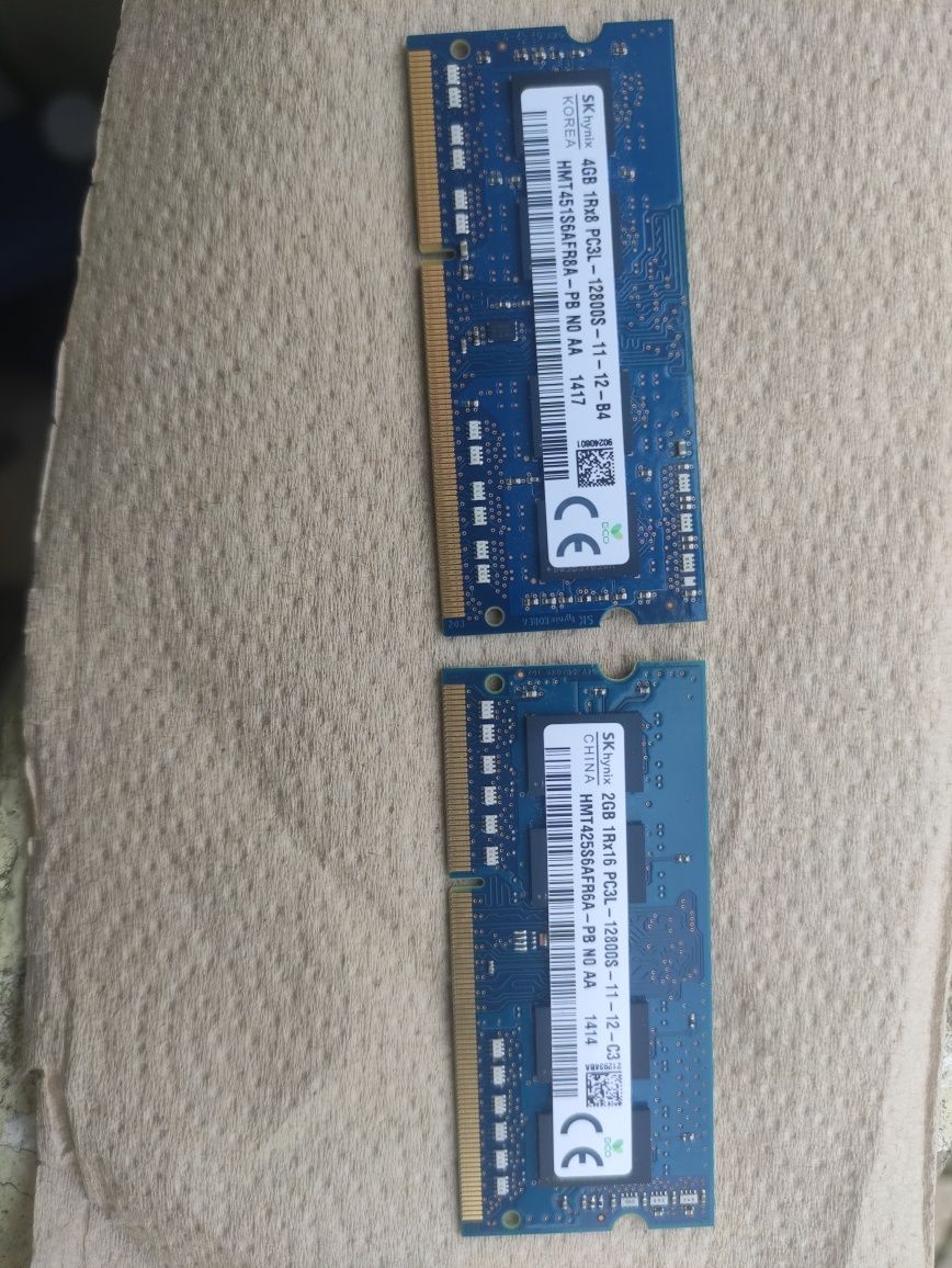 Memória DDR3L portátil
