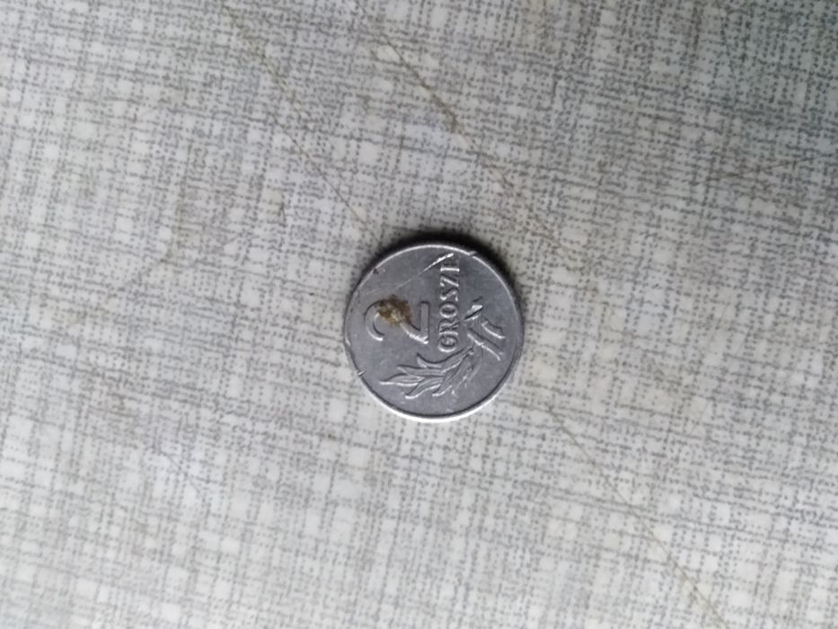 Moneta 2 grosze z roku 1949