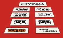 Autocolantes para Toyota Dyna 150/250 - M35.25.33.L75.38.S30.23