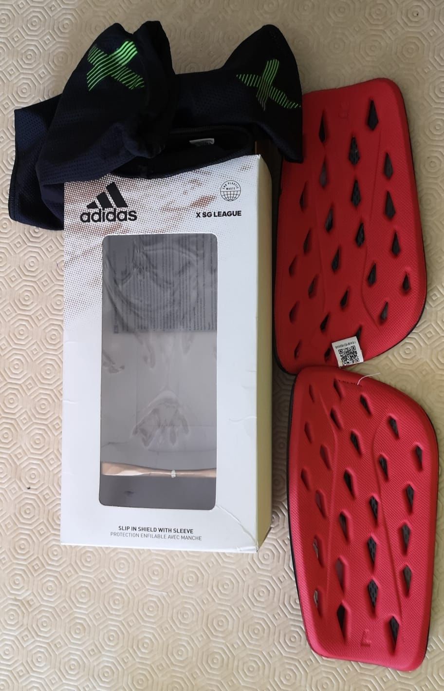 Caneleiras L Adidas X SG League