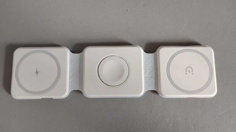 Qi магнитная беспроводная зарядка 3в1 для Apple продукції Iphone