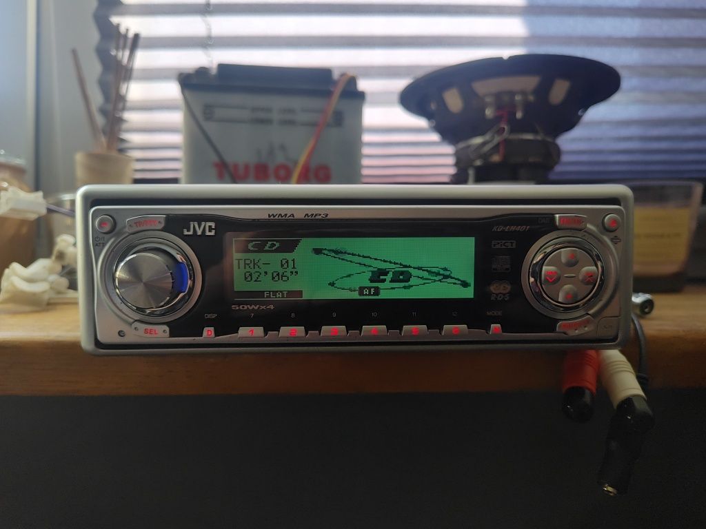 JVC KD-LH401 Radio samochodowe jak nowe winda jdm animacje nie pioneer