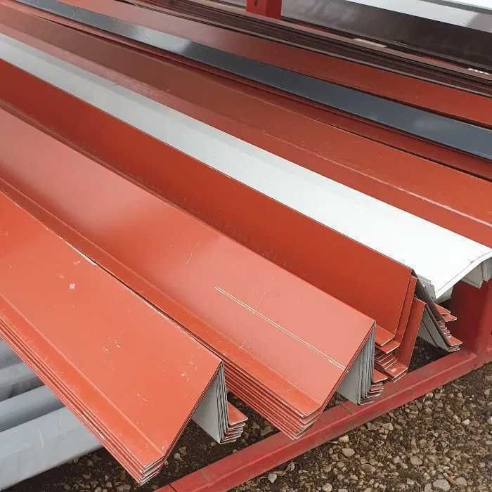 Obróbki blacharskie OD RĘKI parapety wiatrownice gąsiory kątownik