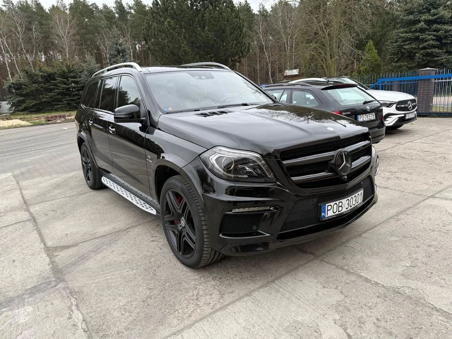 Mercedes-Benz GL Mercedes GL 63 AMG 2013 SALON POLSKA
