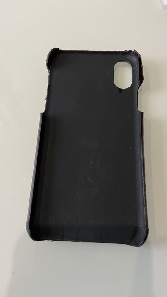Чехол для Iphone X из кожи крокодила
