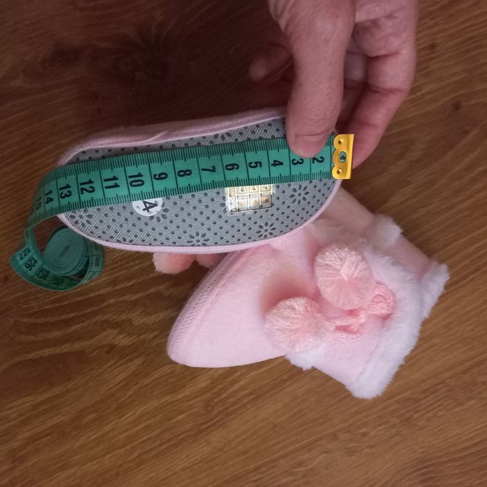 Дитяче взуття, хатні тапочки  для дівчинки. На 12см. Розмір 20-21-22